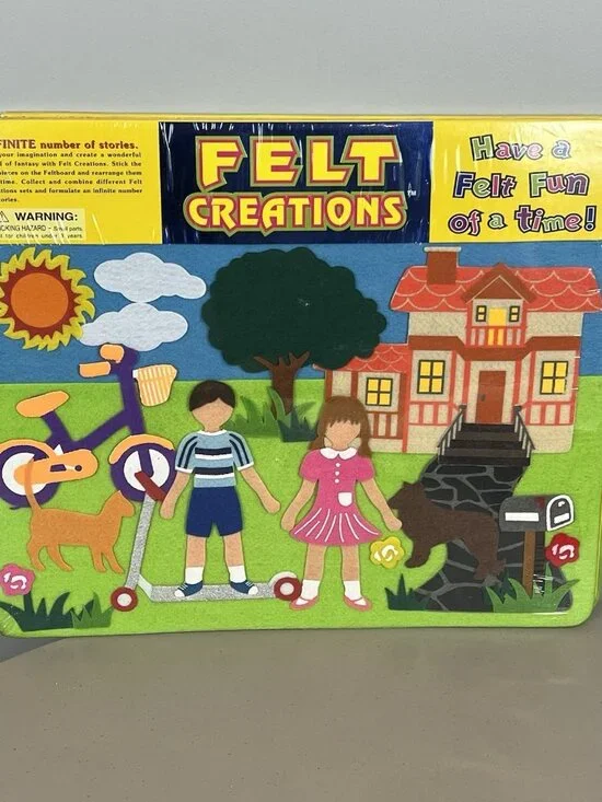 Felt Creations Hurricane Toys Princess Castle + Bicycle Scooter Fun New Sealed - Picture 12 of 16